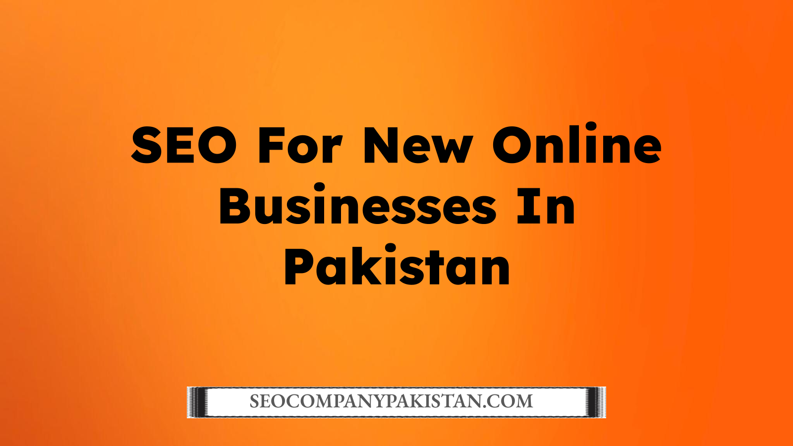 SEO For New Online Businesses In Pakistan