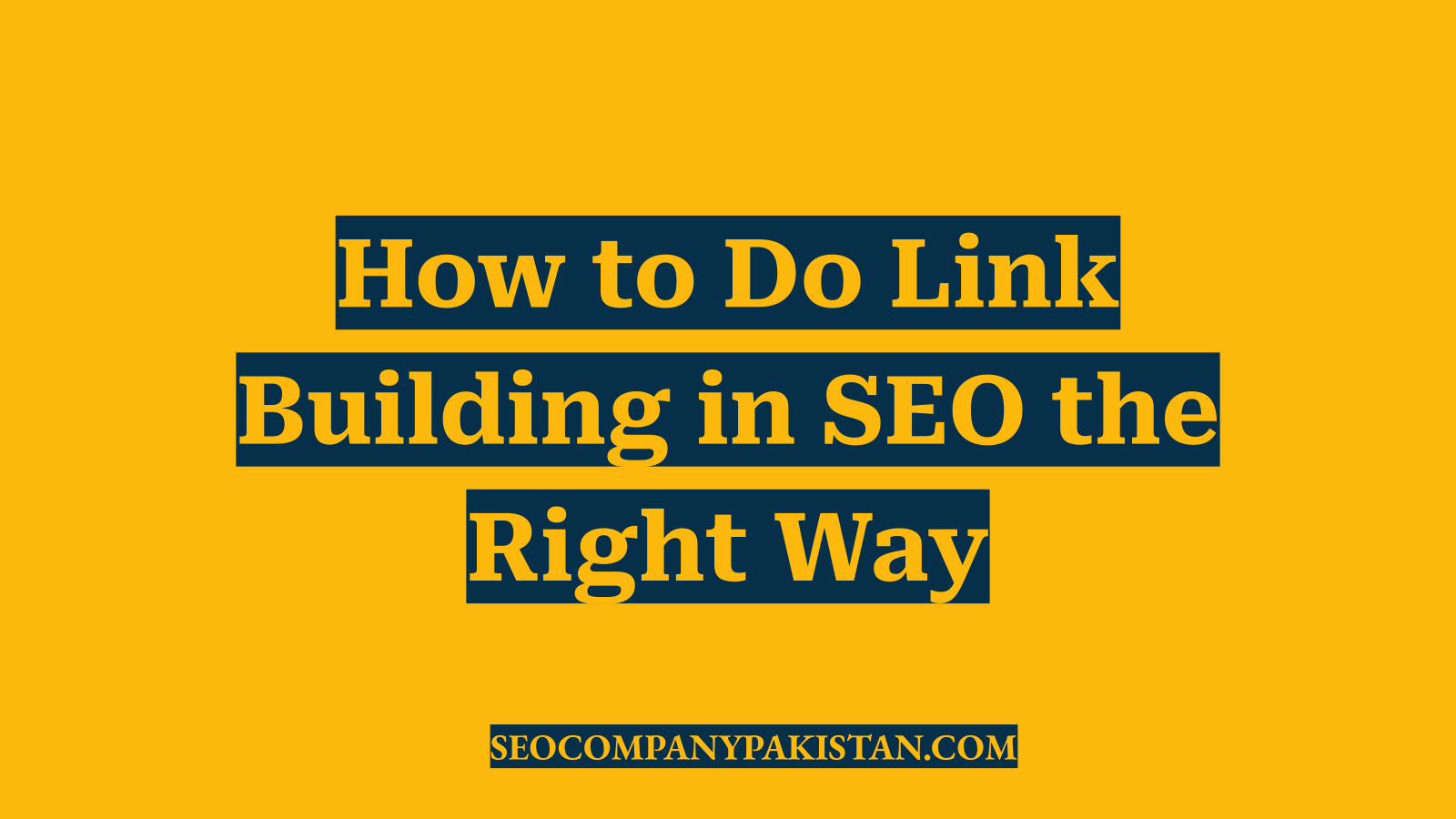 How to Do Link Building in SEO the Right Way
