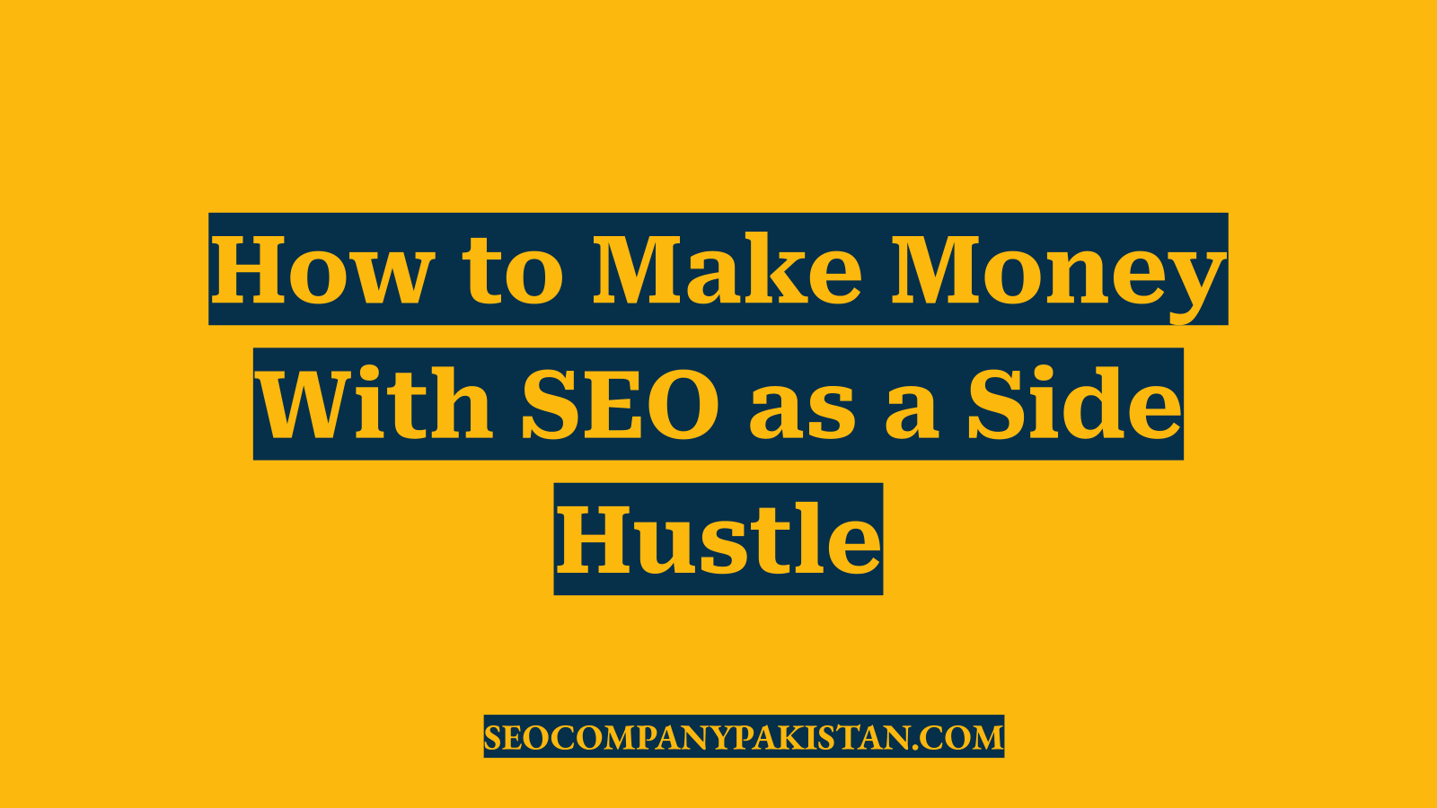 How to Make Money With SEO as a Side Hustle