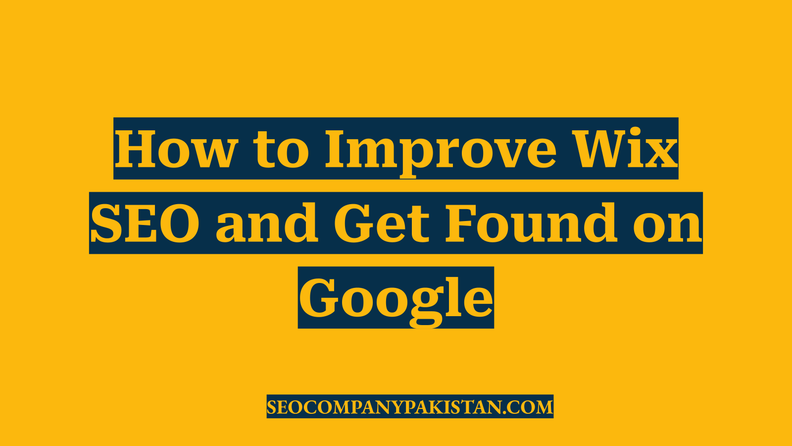 How to Improve Wix SEO and Get Found on Google