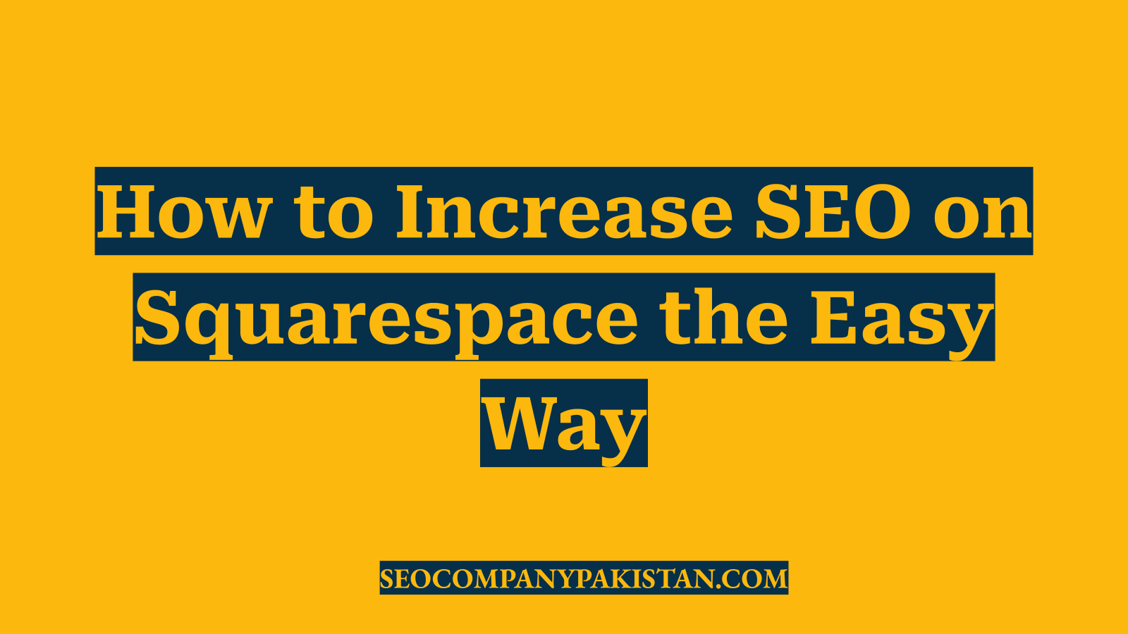 How to Increase SEO on Squarespace the Easy Way