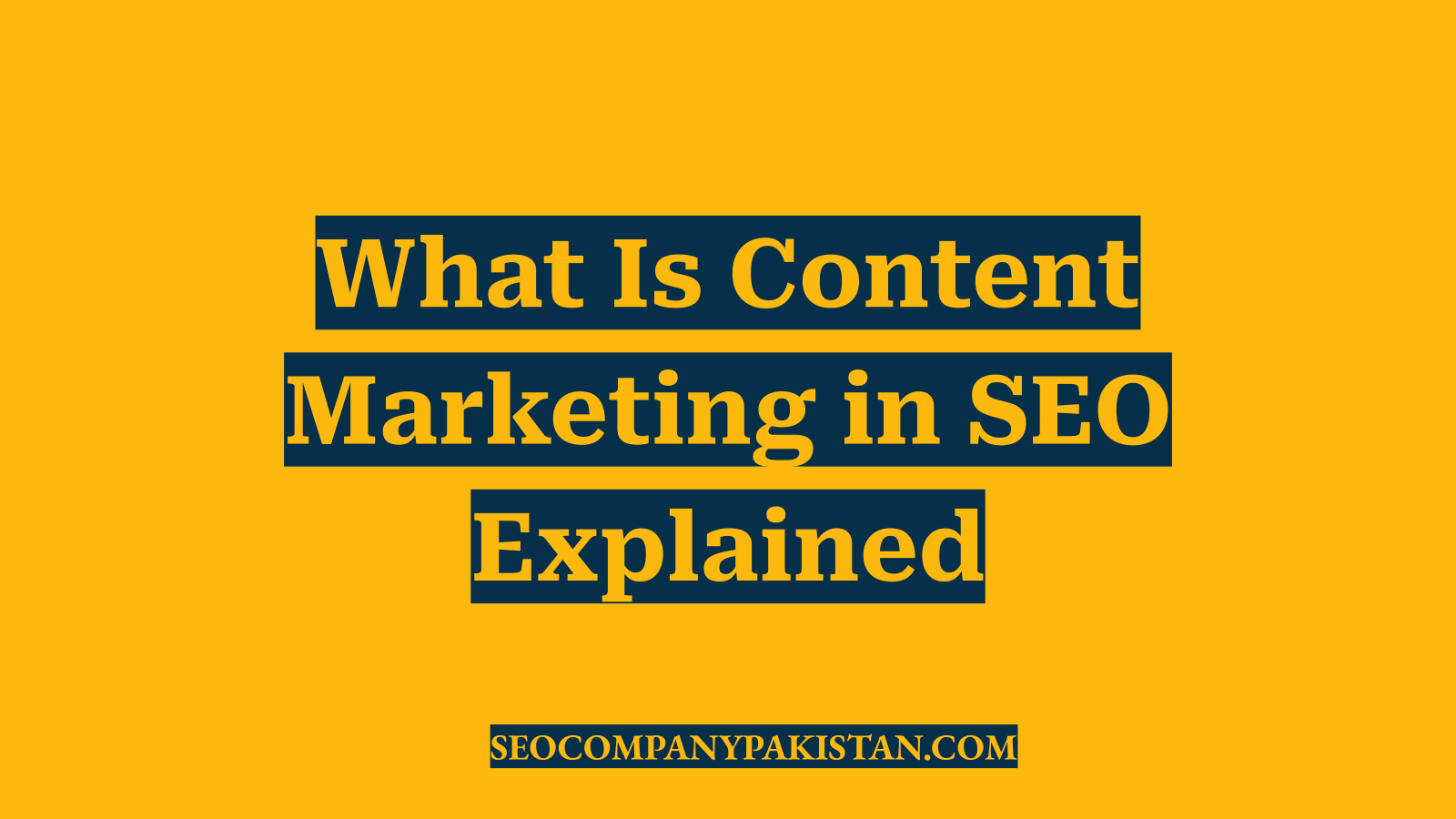 What Is Content Marketing in SEO Explained