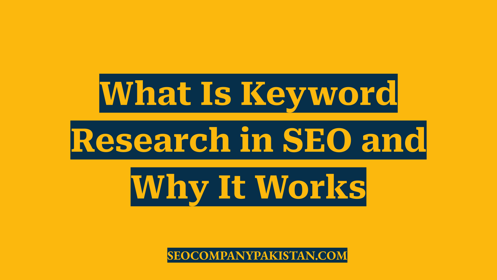 What Is Keyword Research in SEO and Why It Works