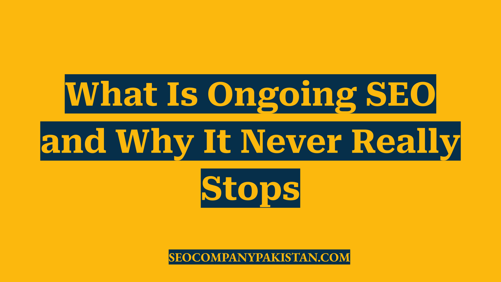 What Is Ongoing SEO and Why It Never Really Stops