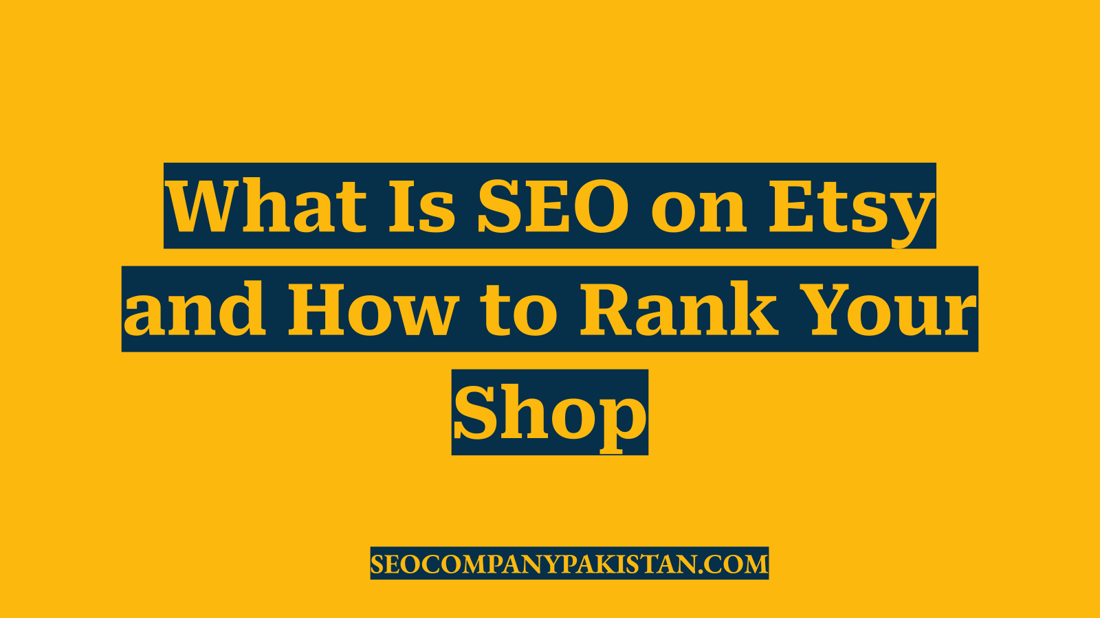 What Is SEO on Etsy and How to Rank Your Shop
