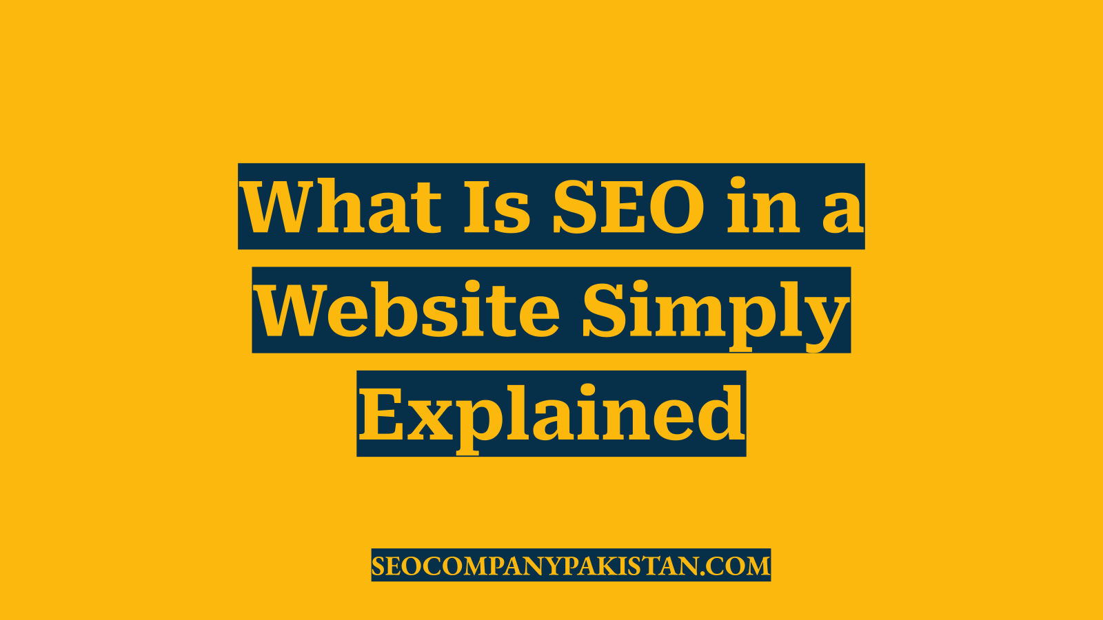 What Is SEO in a Website Simply Explained