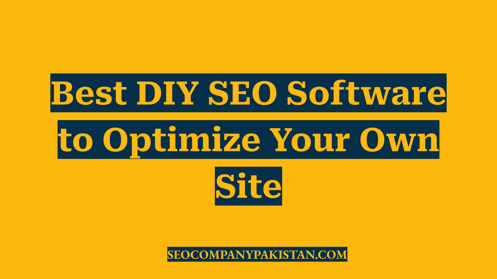 Best DIY SEO Software to Optimize Your Own Site