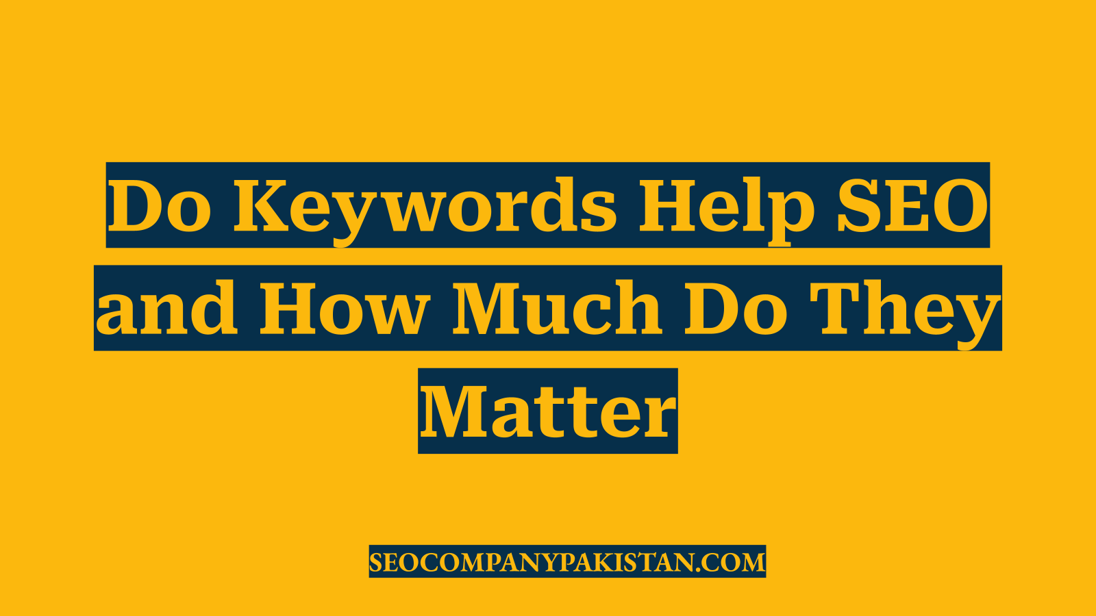 Do Keywords Help SEO and How Much Do They Matter