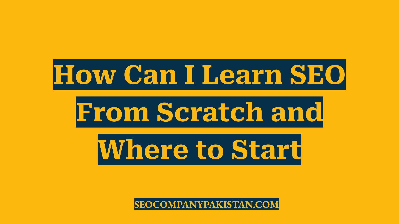 How Can I Learn SEO From Scratch and Where to Start