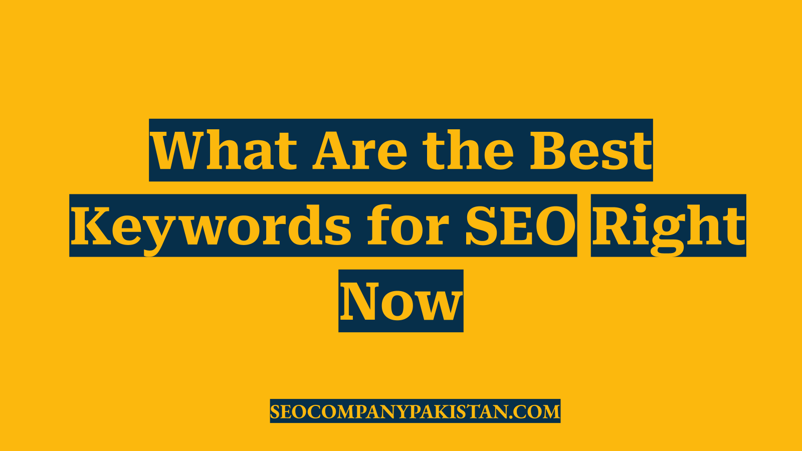 What Are the Best Keywords for SEO Right Now