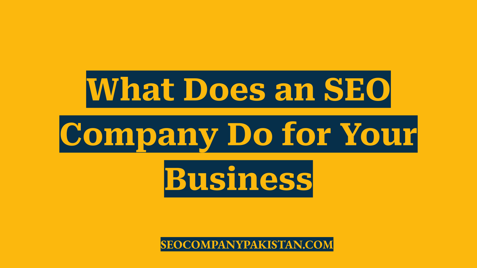 What Does an SEO Company Do for Your Business