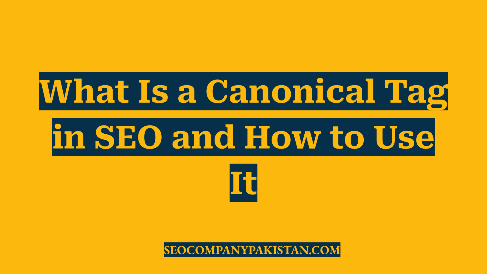 What Is a Canonical Tag in SEO and How to Use It