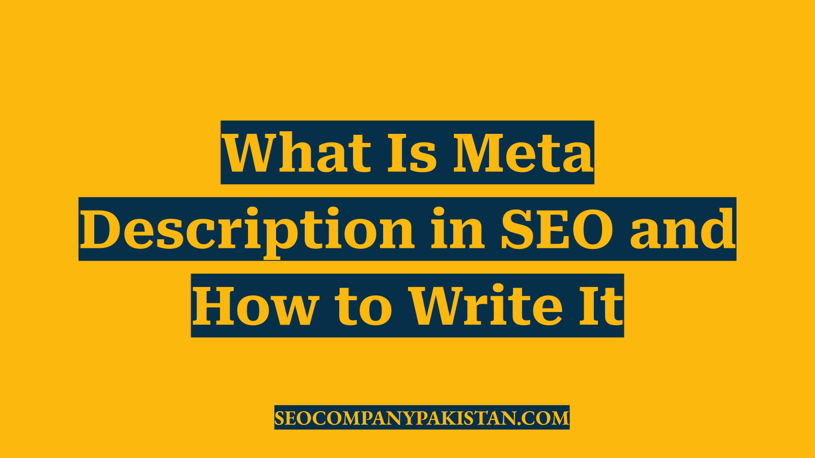 What Is Meta Description in SEO and How to Write It